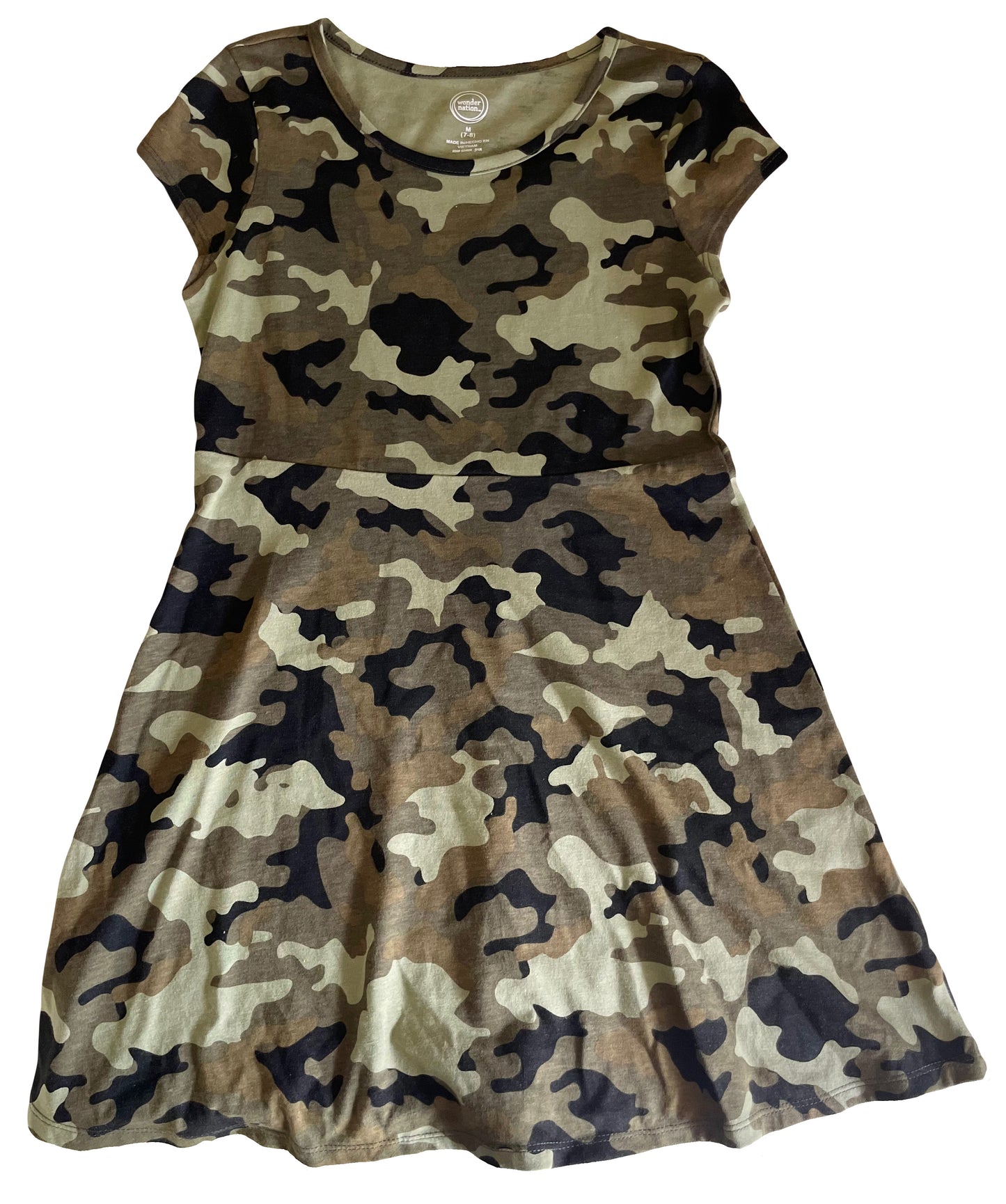 Army Print Dress