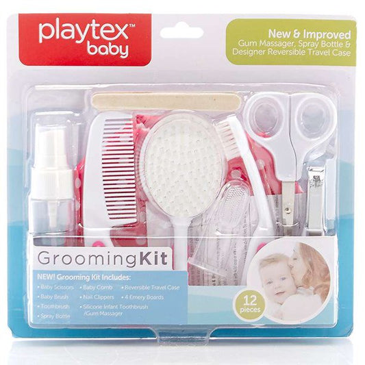 Pink and blue grooming Kit