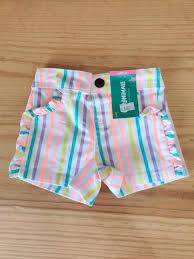 Girl's Rainbow Short Pants