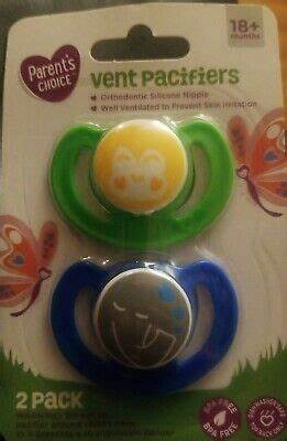 Parents Choice Vent Pacifiers